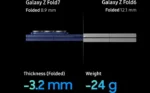 Samsung Galaxy Z Fold7 5G 512 GB 12 GB RAM Blue Shadow AI-Smartphone – Nahost-Version - Bild 12