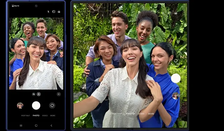 Samsung Galaxy Z Fold7 5G 512 GB 12 GB RAM Blue Shadow AI-Smartphone – Nahost-Version - Bild 16